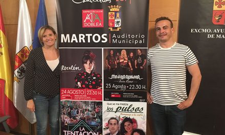 Rozalén, Medina Azahara, La Tentación y la artista Irene Martínez, conciertos de San Bartolomé
