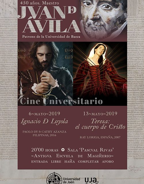La Universidad de Jaén celebra el 450 aniversario de la muerte de Juan de Ávila con cine, música y debate