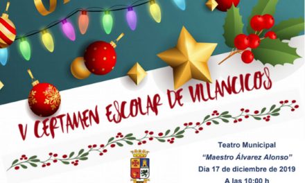 El 17 de diciembre se celebra el V Certamen Escolar de Villancicos en el Teatro Maestro Álvarez Alonso