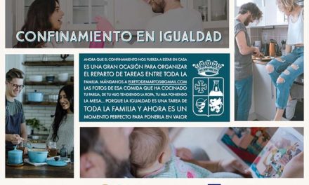 El Ayuntamiento de Martos pone en marcha la campaña ‘Confinamiento en igualdad’