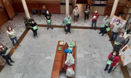El Ayuntamiento recibe más de 2.000 mascarillas de la Plataforma Solidaria «Jaén Covid-19» para su distribución a distintos colectivos de la ciudad
