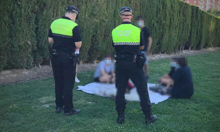 La Policía Local de Jaén ha interpuesto 44 denuncias por no usar mascarilla el fin de semana