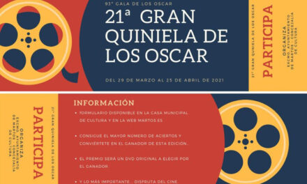 Cultura organiza la 21 edición de «La Gran Quiniela de los Oscar»