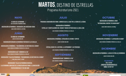 El Ayuntamiento presenta el ambicioso programa de astroturismo ‘Martos, destino de estrellas’