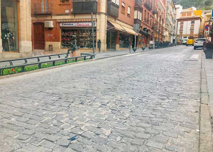 El Ayuntamiento de Jaén licita obras de arreglo de calles y acerados por unos 1,2 millones de euros para acometer en el último cuatrimestre del año