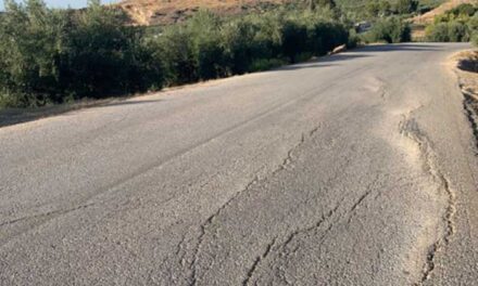 El Ayuntamiento de Martos pide el arreglo del tramo de la antigua N-321, titularidad de la Junta