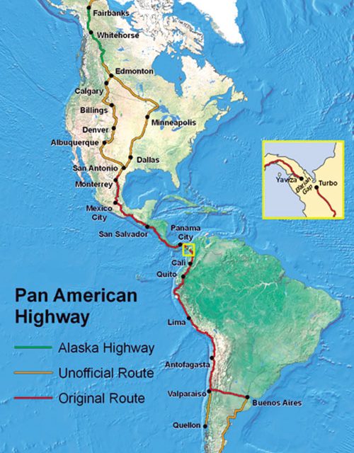 Panamericana, la carretera más larga del mundo