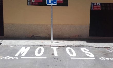 El Ayuntamiento habilita una nueva zona de estacionamiento para motocicletas y ciclomotores en el Paseo de la Estación