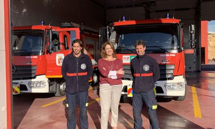 El parque de bomberos de Martos registra más de 200 salidas en su primer año en funcionamiento