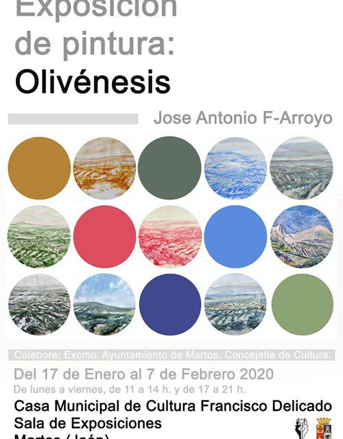 Olivénesis, exposición de pintura sobre olivos en Martos
