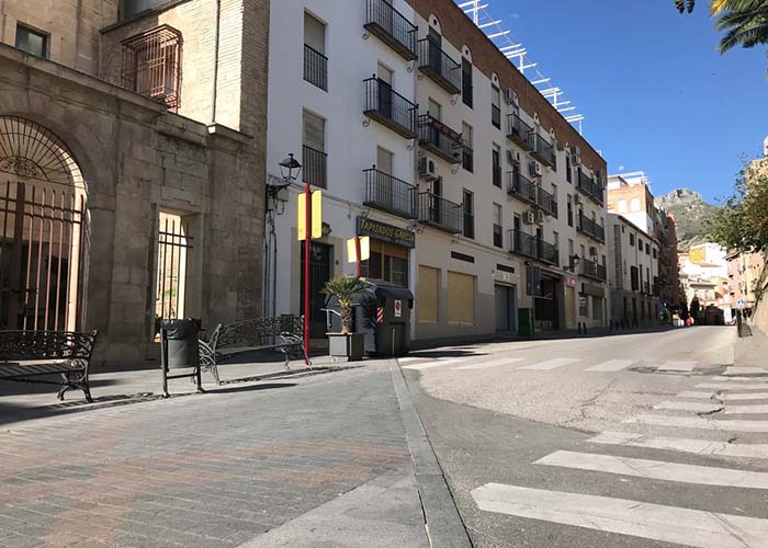El Ayuntamiento de Jaén comienza las obras en la Carrera de Jesús