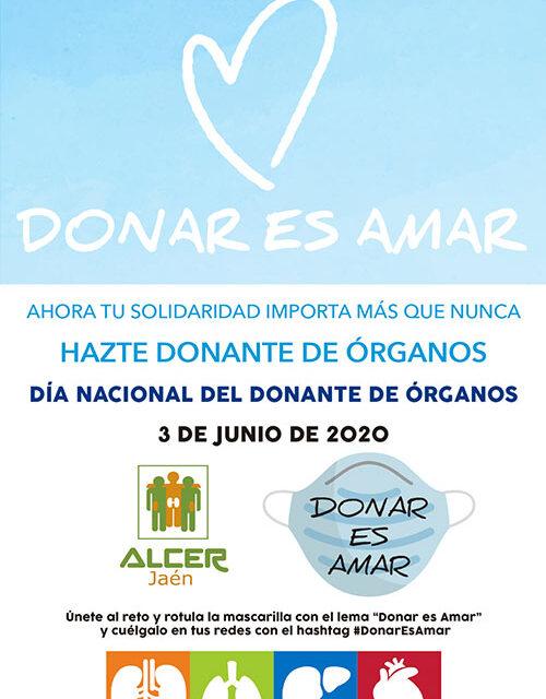 El Ayuntamiento de Jaén se suma al Día Nacional del Donante de Órganos