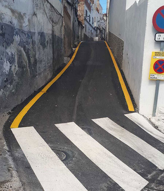 El Ayuntamiento de Jaén concluye la mejora de la calle Antonio Díaz