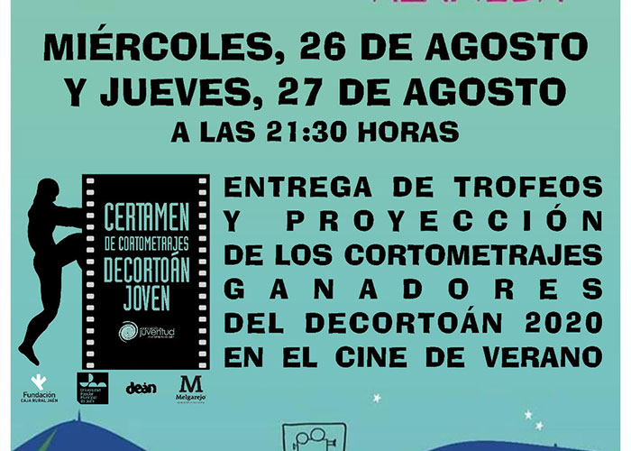 La Alameda acogerá la entrega de premios y la proyección de los trabajos ganadores del festival de cortometrajes Decortoán Joven