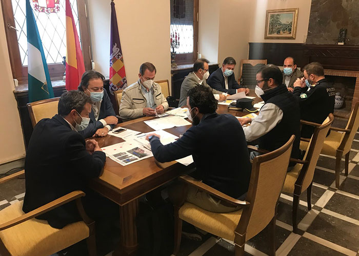 Jaén establece un protocolo de coordinación para los preparativos de la siguiente fase de las obras de la Catedral