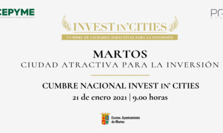 Martos, en la Cumbre Nacional de Invest in Cities