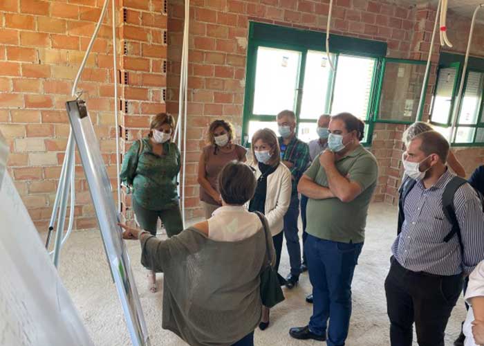 Avanzan las obras del centro de salud que solicitó en 2019 el Ayuntamiento de Martos