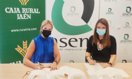 ASEM renueva su convenio con Caja Rural de Jaén con ventajas para sus empresas asociadas