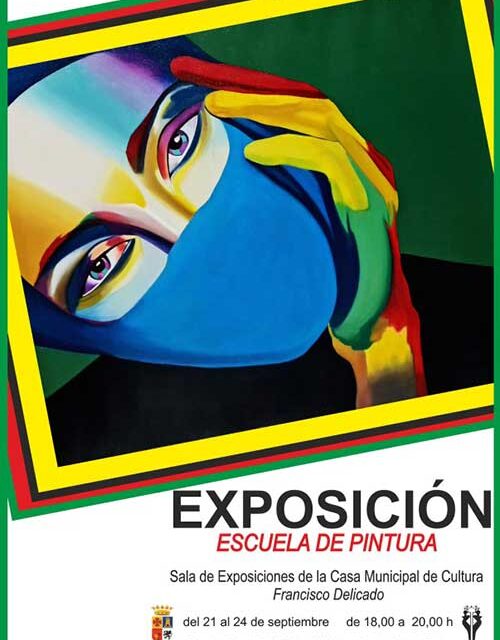 Exposición de los trabajos realizados por los alumnos de la Escuela de Pintura del Ayuntamiento de Martos durante el curso 2020-2021