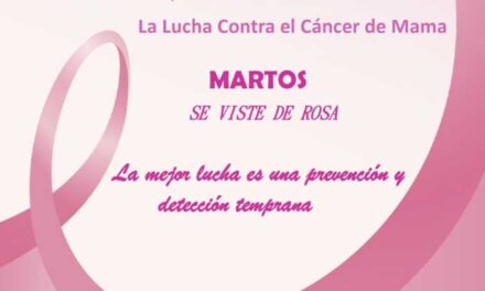 El Ayuntamiento de Martos se suma al Día Mundial contra el Cáncer de Mama con diversas actividades de concienciación y sensibilización