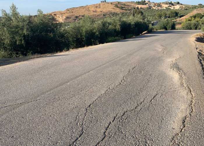 El Ayuntamiento de Martos pide el arreglo del tramo de la antigua N-321, titularidad de la Junta