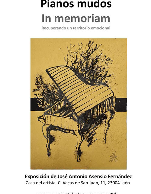 La Casa de Artistas abre sus puertas a una exposición con ´Pianos mudos´ de José Antonio Asensio