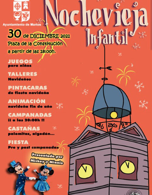 Festejos organiza un nochevieja infantil cargada de actividades