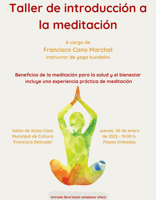 Taller de introducción a la meditación en Martos