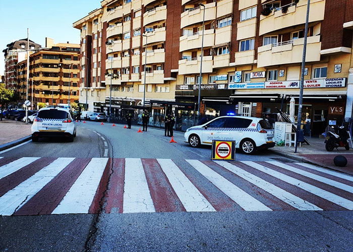 La Policía Local de Jaén controla a 501 vehículos durante la semana en la que ha desarrollado la campaña especial de vigilancia del uso del cinturón y sistemas de retención infantil