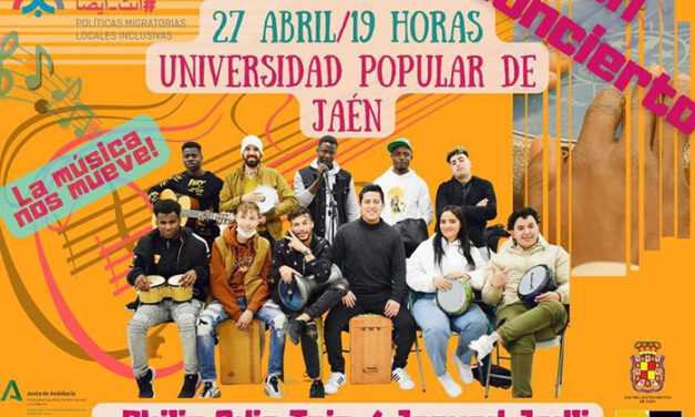 La Universidad Popular Municipal acoge el próximo 27 de abril el concierto «La Música nos Mueve»