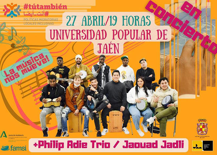La Universidad Popular Municipal acoge el próximo 27 de abril el concierto «La Música nos Mueve»