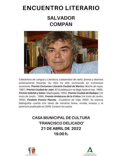 Encuentro literario con Salvador Compán